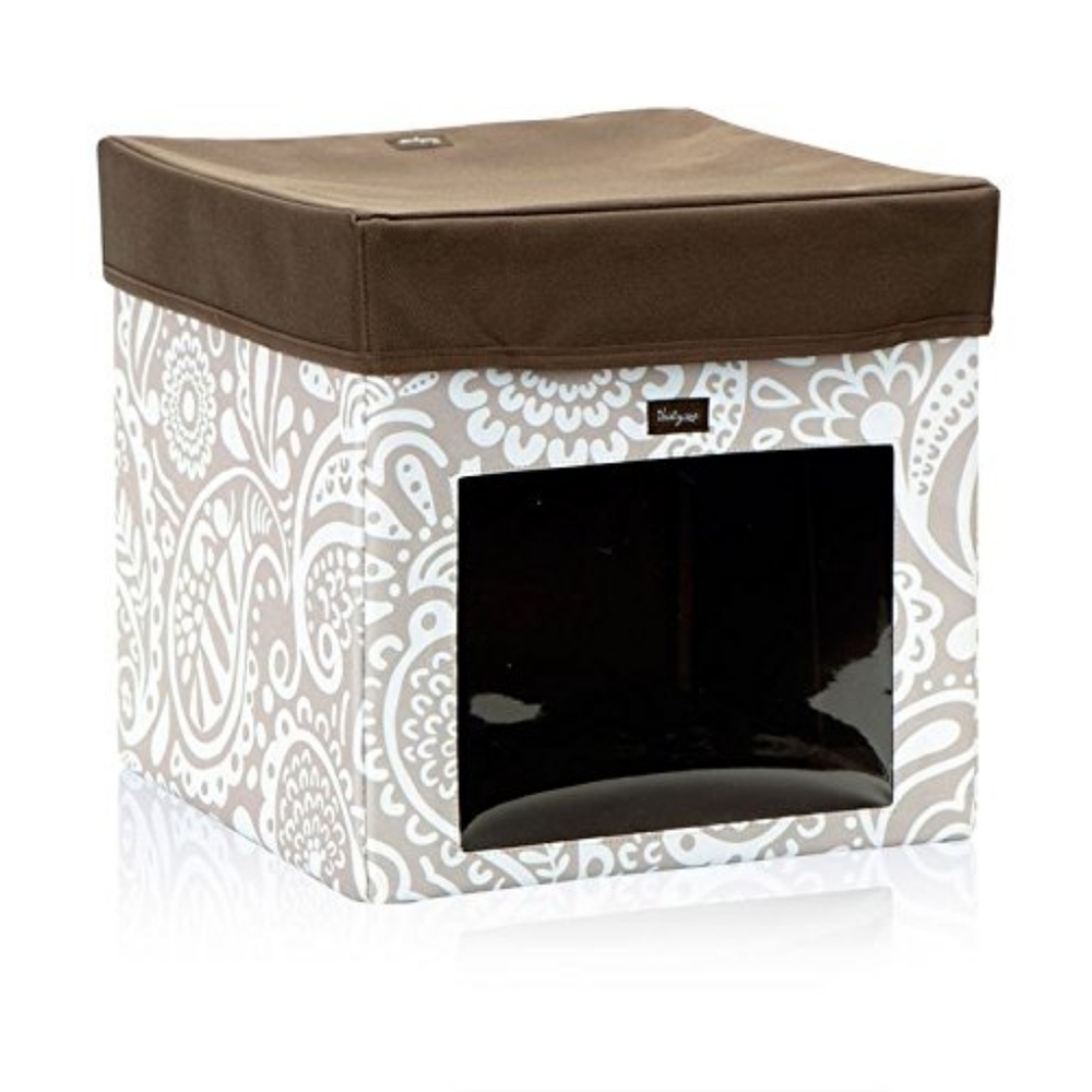 Large cube organizer with lid